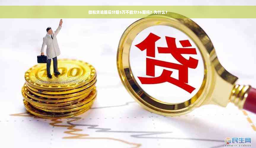 微粒贷逾期后分期5万不能分36期吗？为什么？