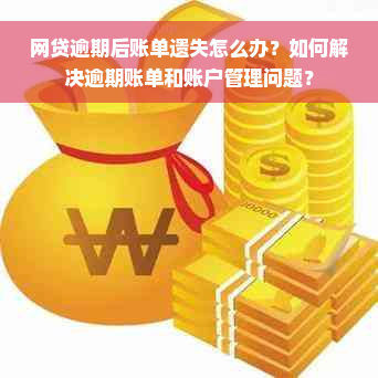 网贷逾期后账单遗失怎么办？如何解决逾期账单和账户管理问题？