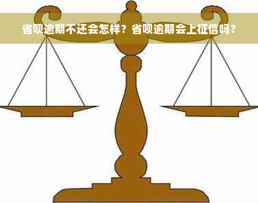 省呗逾期不还会怎样？省呗逾期会上征信吗？