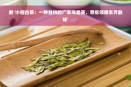 新 '小柑白茶：一种独特的广东乌龙茶，带你领略东方韵味'