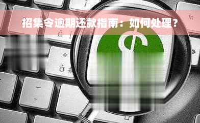 招集令逾期还款指南：如何处理？