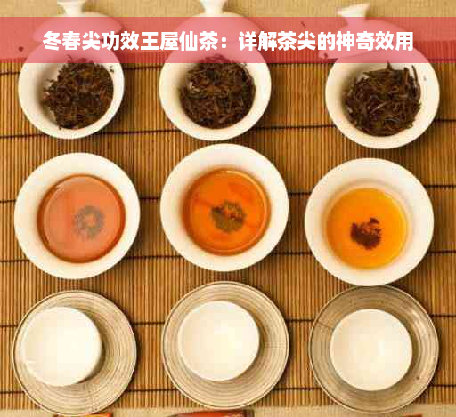 冬春尖功效王屋仙茶：详解茶尖的神奇效用