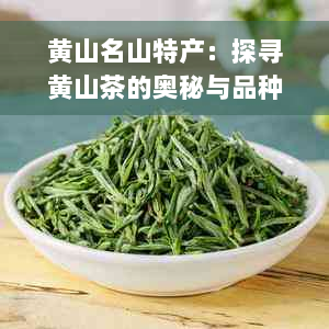 黄山名山特产：探寻黄山茶的奥秘与品种