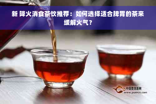 新 降火消食茶饮推荐：如何选择适合脾胃的茶来缓解火气？