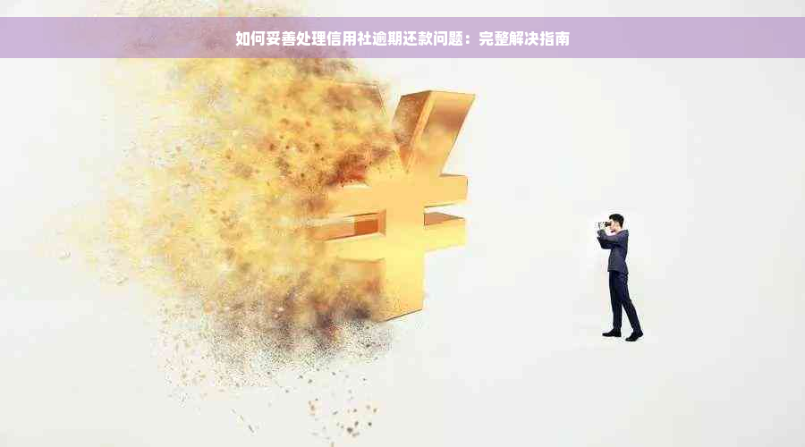 如何妥善处理信用社逾期还款问题：完整解决指南