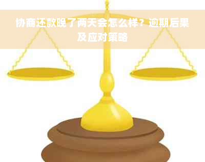 协商还款晚了两天会怎么样？逾期后果及应对策略