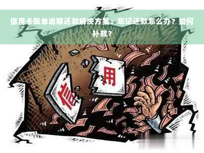 信用卡账单逾期还款解决方案：忘记还款怎么办？如何补救？