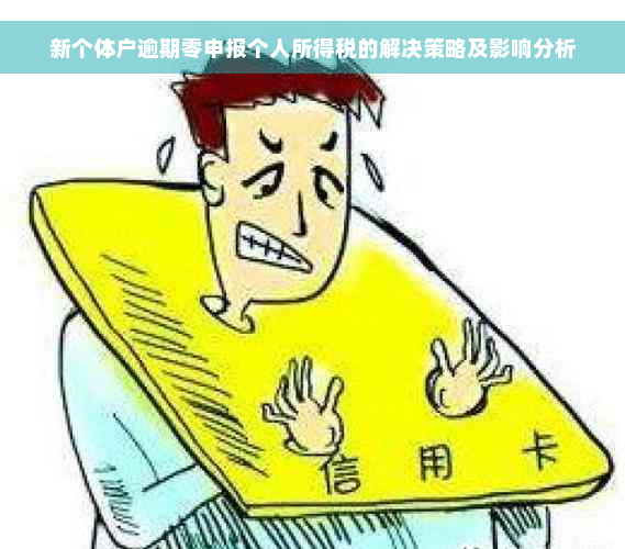 新个体户逾期零申报个人所得税的解决策略及影响分析