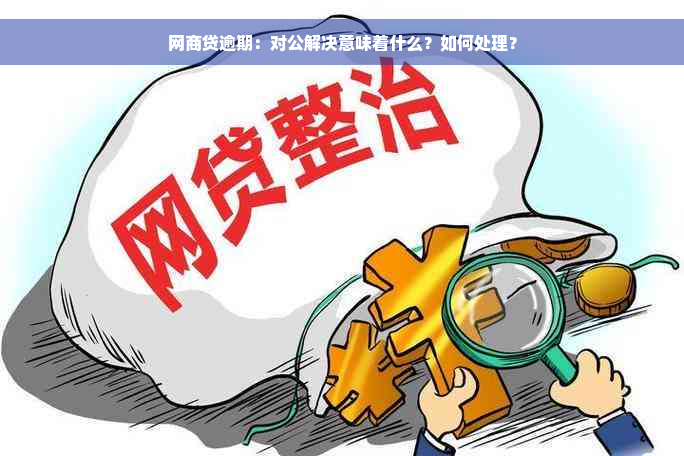 网商贷逾期：对公解决意味着什么？如何处理？