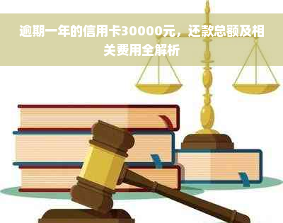 逾期一年的信用卡30000元，还款总额及相关费用全解析