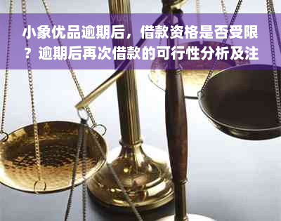 小象优品逾期后，借款资格是否受限？逾期后再次借款的可行性分析及注意事项