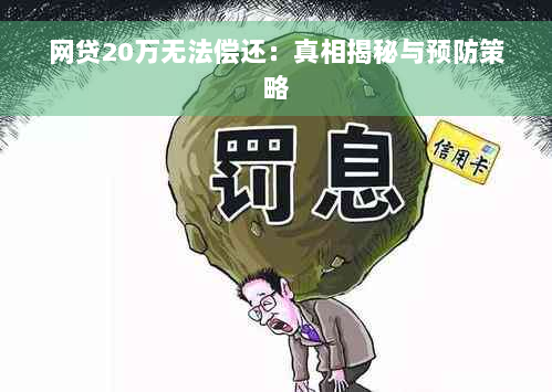 网贷20万无法偿还：真相揭秘与预防策略