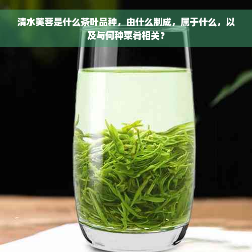 清水芙蓉是什么茶叶品种，由什么制成，属于什么，以及与何种菜肴相关？