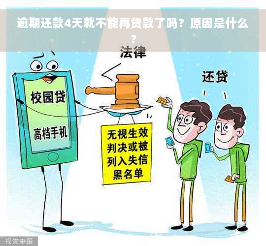 逾期还款4天就不能再贷款了吗？原因是什么？