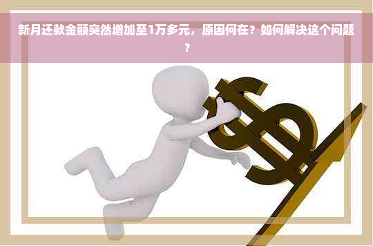 新月还款金额突然增加至1万多元，原因何在？如何解决这个问题？