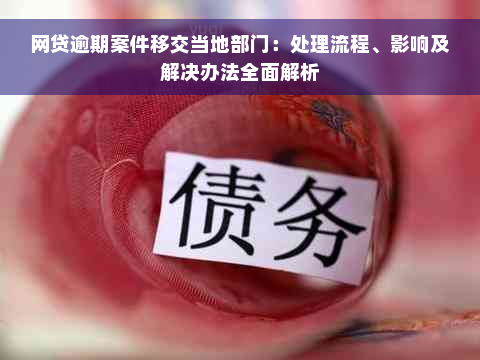 网贷逾期案件移交当地部门：处理流程、影响及解决办法全面解析