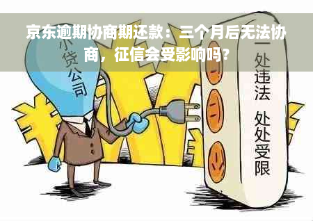 京东逾期协商期还款：三个月后无法协商，征信会受影响吗？