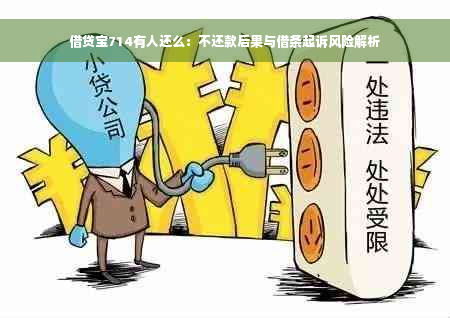 借贷宝714有人还么：不还款后果与借条起诉风险解析