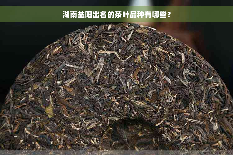 湖南益阳出名的茶叶品种有哪些？