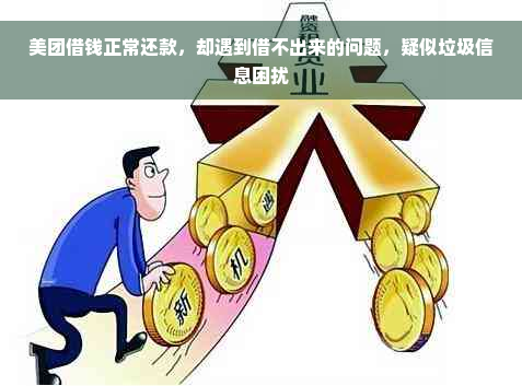 美团借钱正常还款，却遇到借不出来的问题，疑似垃圾信息困扰