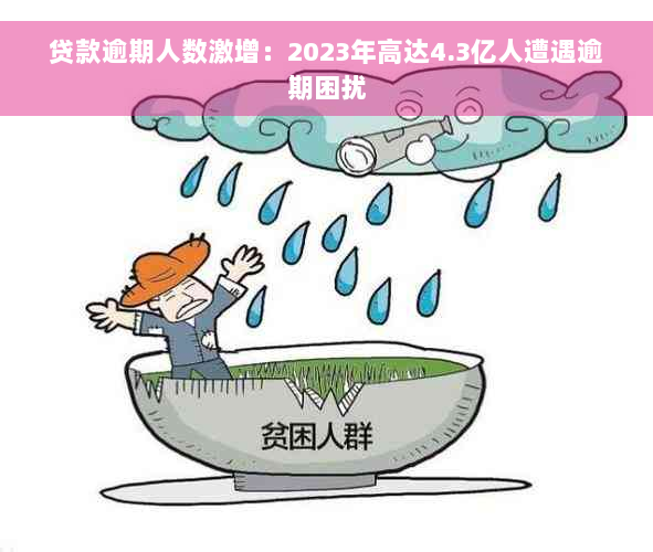 贷款逾期人数激增：2023年高达4.3亿人遭遇逾期困扰