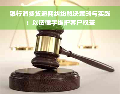 银行消费贷逾期纠纷解决策略与实践：以法律手维护客户权益