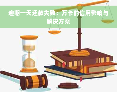 逾期一天还款失败：万卡的信用影响与解决方案