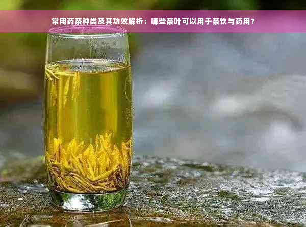 常用药茶种类及其功效解析：哪些茶叶可以用于茶饮与药用？