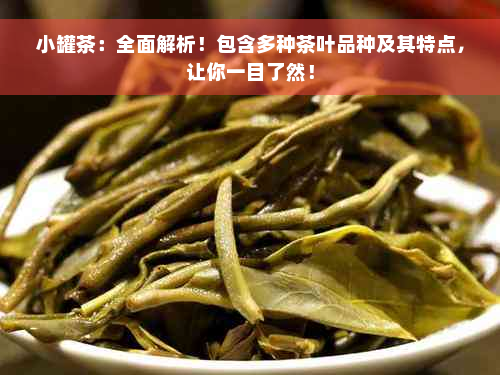 小罐茶：全面解析！包含多种茶叶品种及其特点，让你一目了然！