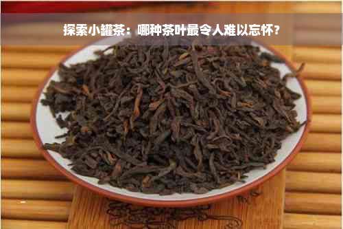 探索小罐茶：哪种茶叶最令人难以忘怀？