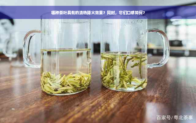 哪种茶叶具有的清热降火效果？同时，它们口感如何？