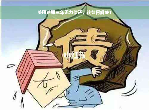 美团逾期三年无力偿还，该如何解决？