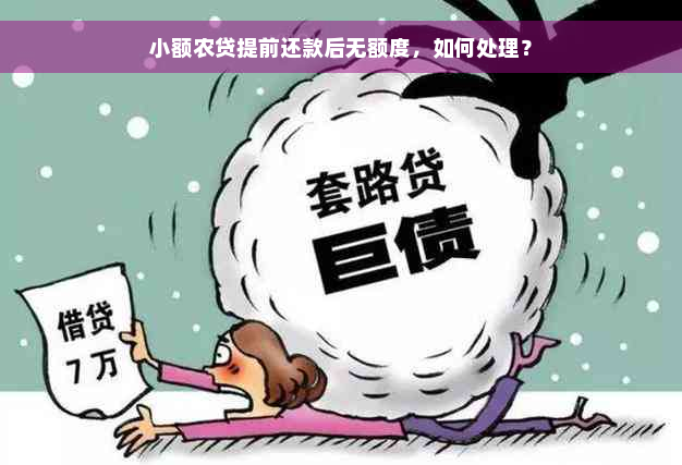 小额农贷提前还款后无额度，如何处理？