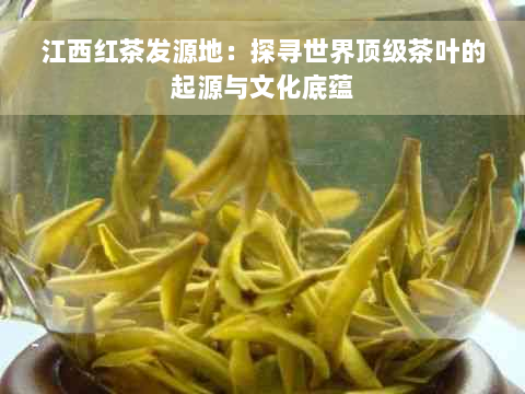 江西红茶发源地：探寻世界顶级茶叶的起源与文化底蕴