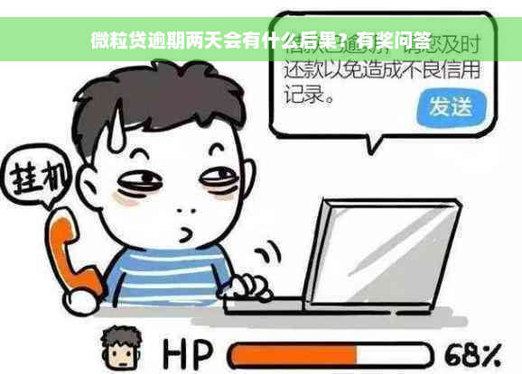 微粒贷逾期两天会有什么后果？有奖问答