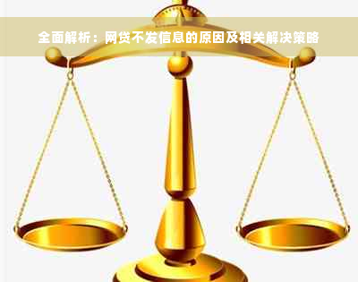 全面解析：网贷不发信息的原因及相关解决策略