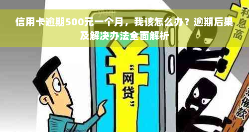 信用卡逾期500元一个月，我该怎么办？逾期后果及解决办法全面解析