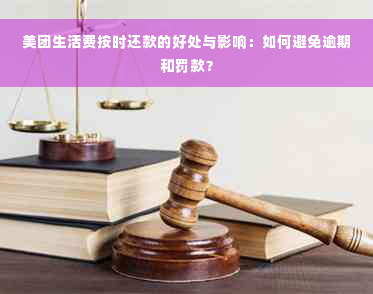 美团生活费按时还款的好处与影响：如何避免逾期和罚款？