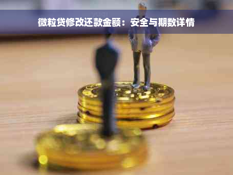 微粒贷修改还款金额：安全与期数详情