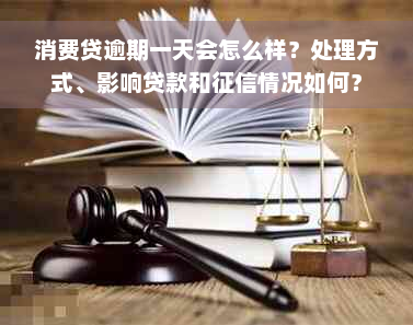 消费贷逾期一天会怎么样？处理方式、影响贷款和征信情况如何？