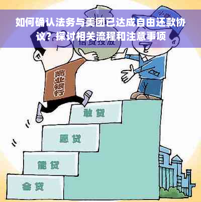 如何确认法务与美团已达成自由还款协议？探讨相关流程和注意事项