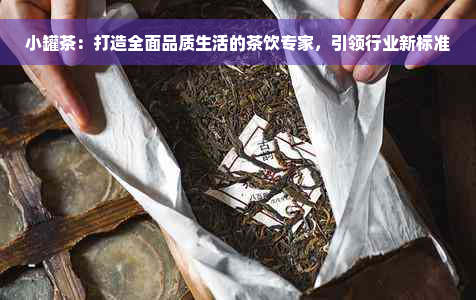 小罐茶：打造全面品质生活的茶饮专家，引领行业新标准