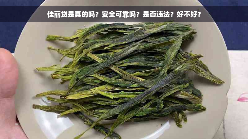 佳丽贷是真的吗？安全可靠吗？是否违法？好不好？