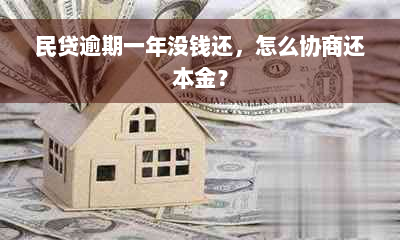 民贷逾期一年没钱还，怎么协商还本金？