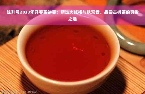 陈升号2023年开春茶饼宴：精选大红袍与铁观音，品尝古树茶的尊贵之选