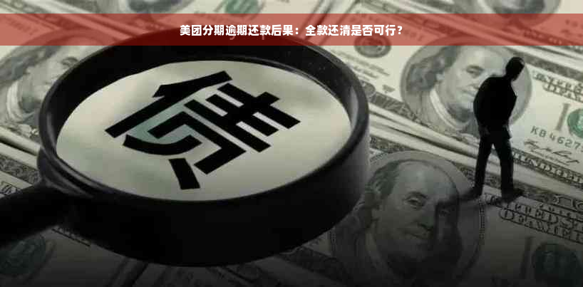 美团分期逾期还款后果：全款还清是否可行？