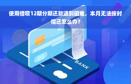 使用借呗12期分期还款遇到困难，本月无法按时偿还怎么办？