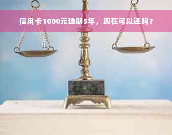 信用卡1000元逾期5年，现在可以还吗？