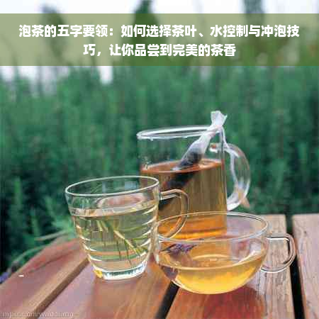 泡茶的五字要领：如何选择茶叶、水控制与冲泡技巧，让你品尝到完美的茶香