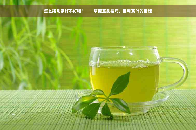 怎么辨别茶好不好喝？——掌握鉴别技巧，品味茶叶的精髓